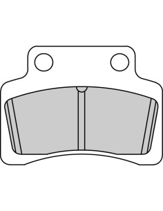 Plaquette moto Ferodo FDB2191AG Organic scooter