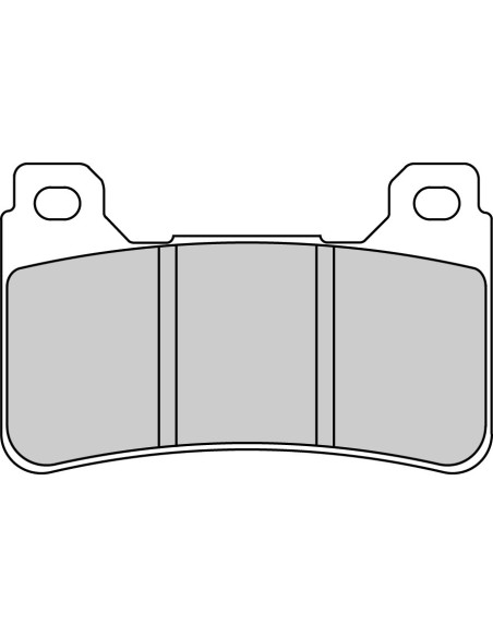 Plaquette moto Ferodo FDB2205XRAC Métallique Racing