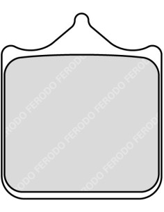 Plaquette moto Ferodo FDB2215XRAC Métallique Racing