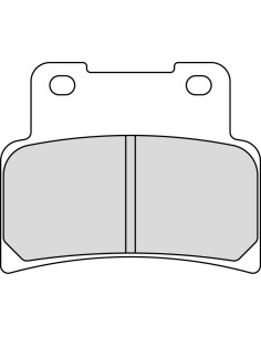 Plaquette moto Ferodo FDB2216CP211 Organic racing