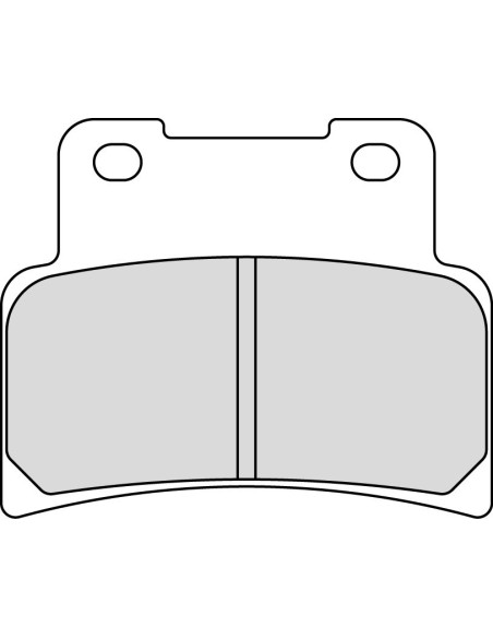 Plaquette moto Ferodo FDB2216ST Métallique