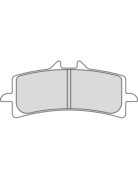 Plaquette moto Ferodo FDB2218XRAC Métallique Racing