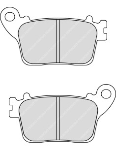 Plaquette moto Ferodo FDB2221P Organic