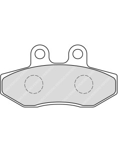 Plaquette moto Ferodo FDB2224P Organic