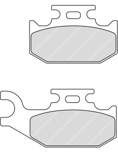 Plaquette moto Ferodo FDB2235SG Métallique Tout Terrain