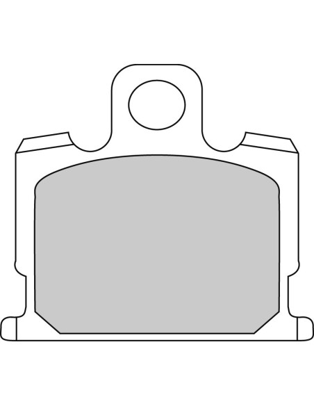 Plaquette moto Ferodo FDB277P Organic