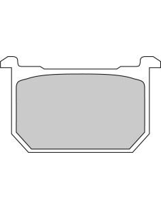 Plaquette moto Ferodo FDB298P Organic