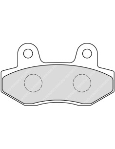 Plaquette moto Ferodo FDB312P Organic