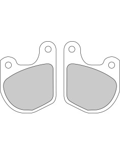 Plaquette moto Ferodo FDB333P Organic