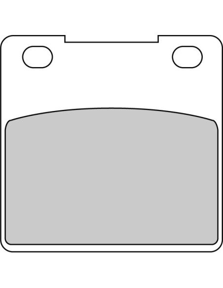 Plaquette moto Ferodo FDB338ST Métallique