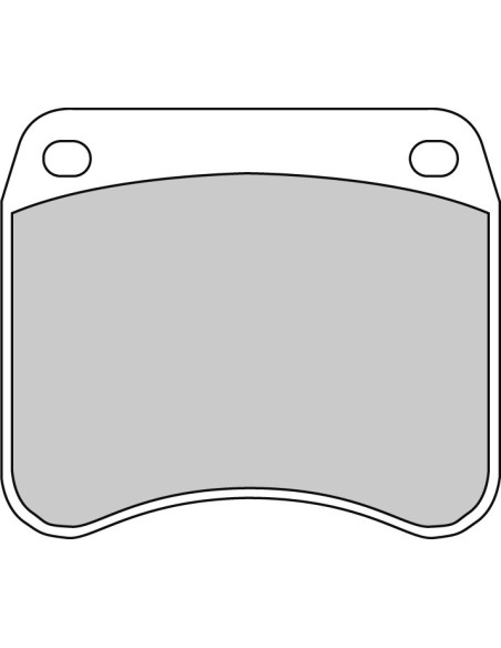 Plaquette moto Ferodo FDB342P Organic