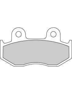 Plaquette moto Ferodo FDB382SG Métallique Tout Terrain