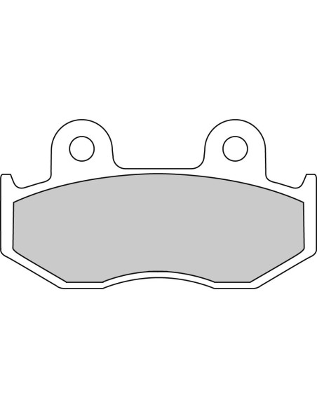 Plaquette moto Ferodo FDB382SG Métallique Tout Terrain