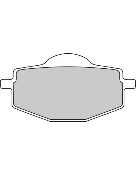 Plaquette moto Ferodo FDB383P Organic
