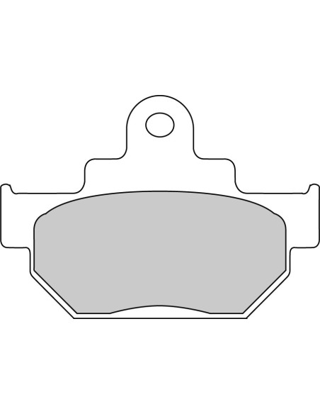 Plaquette moto Ferodo FDB404P Organic