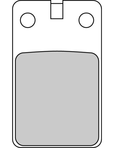 Plaquette moto Ferodo FDB436P Organic