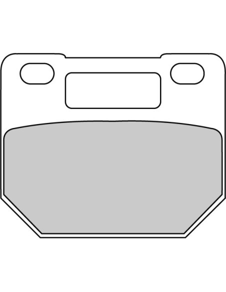 Plaquette moto Ferodo FDB437P Organic