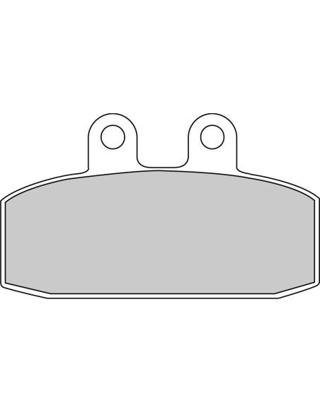 Plaquette moto Ferodo FDB438P Organic