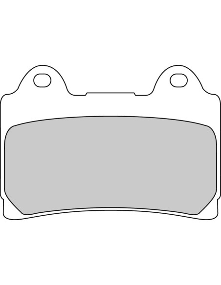 Plaquette moto Ferodo FDB449P Organic