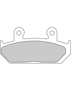 Plaquette moto Ferodo FDB452P Organic
