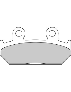 Plaquette moto Ferodo FDB462ST Métallique