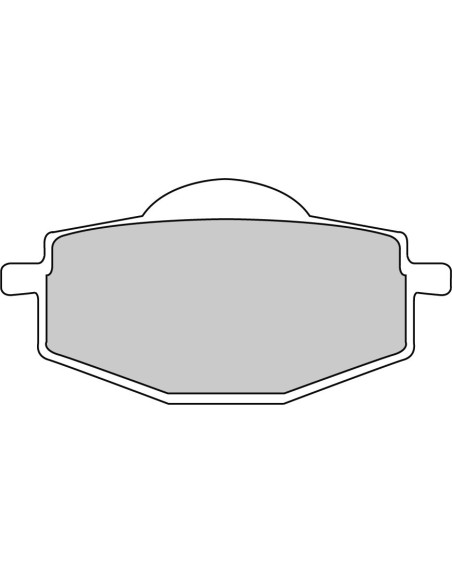 Plaquette moto Ferodo FDB475AG Organic scooter