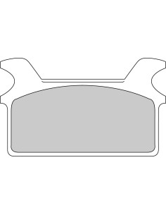 Plaquette moto Ferodo FDB485P Organic