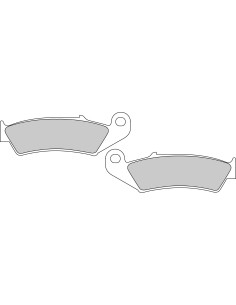 Plaquette moto Ferodo FDB495P Organic