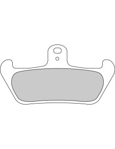 Plaquette moto Ferodo FDB529P Organic