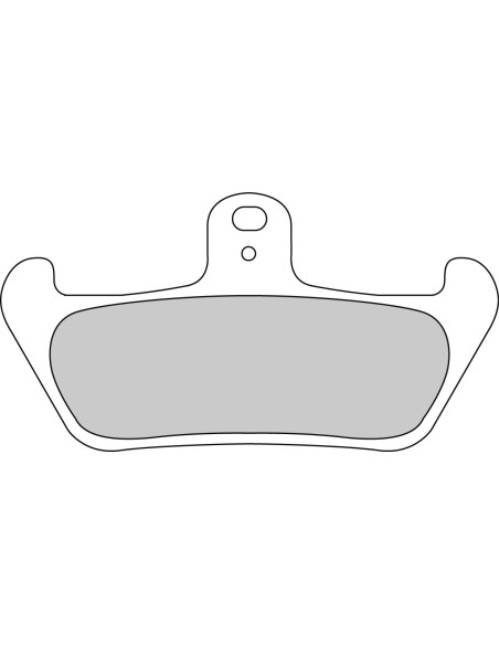 Plaquette moto Ferodo FDB529P Organic