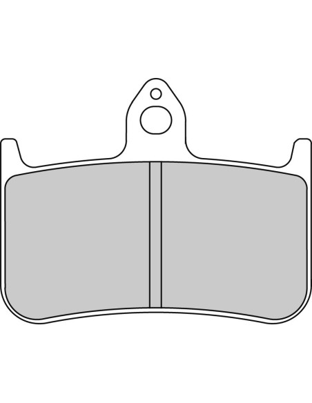Plaquette moto Ferodo FDB533P Organic