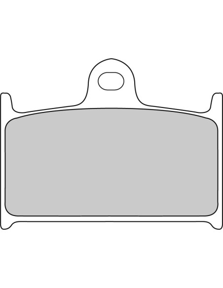 Plaquette moto Ferodo FDB557XRAC Métallique Racing