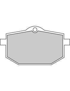 Plaquette moto Ferodo FDB583P Organic