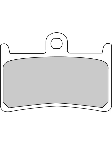 Plaquette moto Ferodo FDB605XRAC Métallique Racing