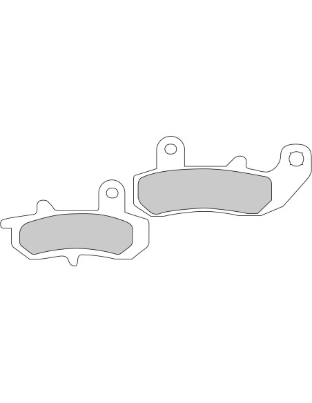 Plaquette moto Ferodo FDB607P Organic