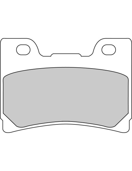 Plaquette moto Ferodo FDB637P Organic