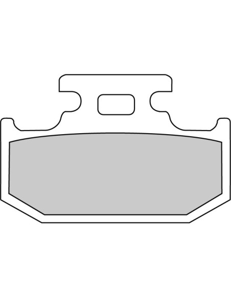 Plaquette moto Ferodo FDB659P Organic