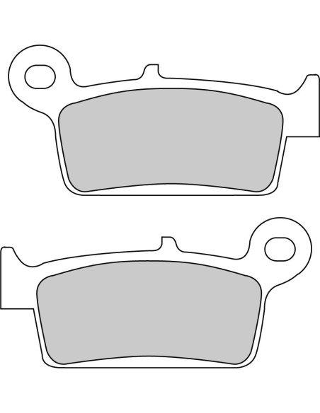Plaquette moto Ferodo FDB672AG Organic scooter