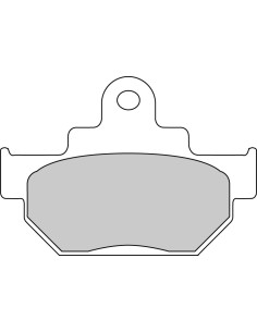 Plaquette moto Ferodo FDB673P Organic