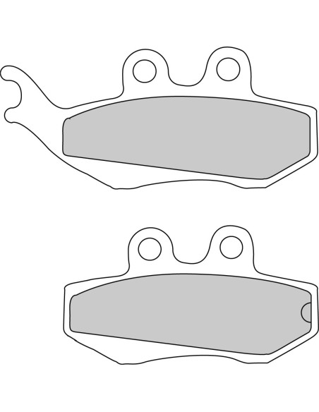 Plaquette moto Ferodo FDB677AG Organic scooter
