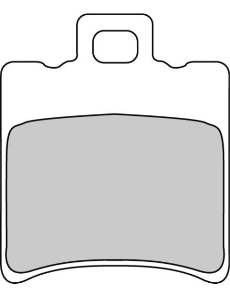 Plaquette moto Ferodo FDB680ST Métallique
