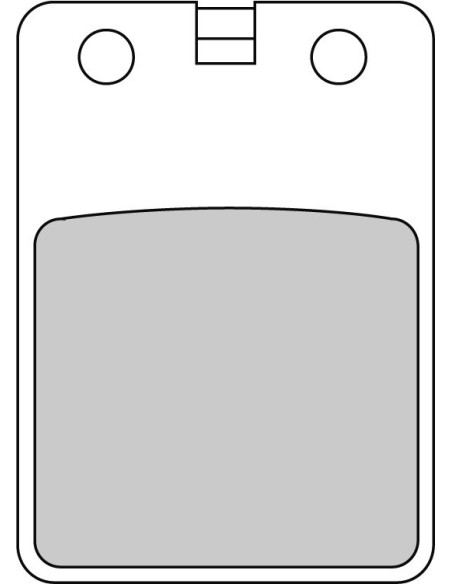 Plaquette moto Ferodo FDB696AG Organic scooter