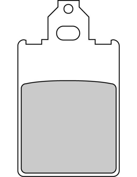 Plaquette moto Ferodo FDB697AG Organic scooter