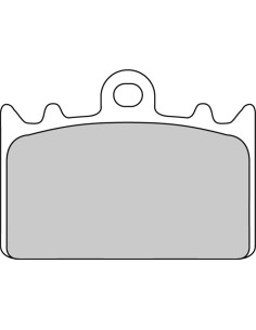 Plaquette moto Ferodo FDB741P Organic