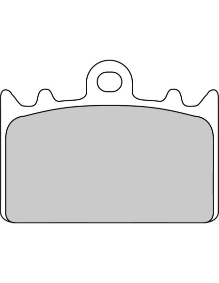 Plaquette moto Ferodo FDB741P Organic