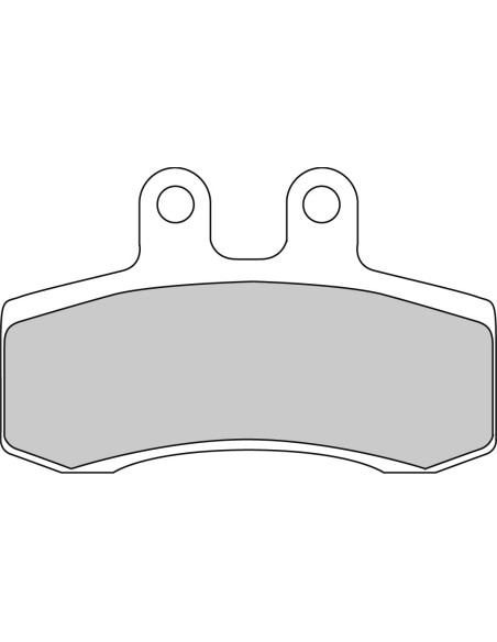 Plaquette moto Ferodo FDB782P Organic
