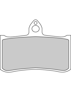 Plaquette moto Ferodo FDB858P Organic