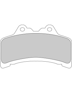 Plaquette moto Ferodo FDB865P Organic