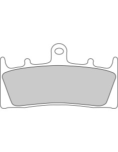 Plaquette moto Ferodo FDB873ST Métallique