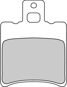 Plaquette moto Ferodo FDB889ST Métallique